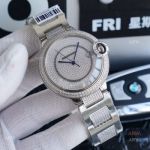 1:1 Copy Best Cartier Ballon Bleu De Cartier Stainless Steel Watch 42mm